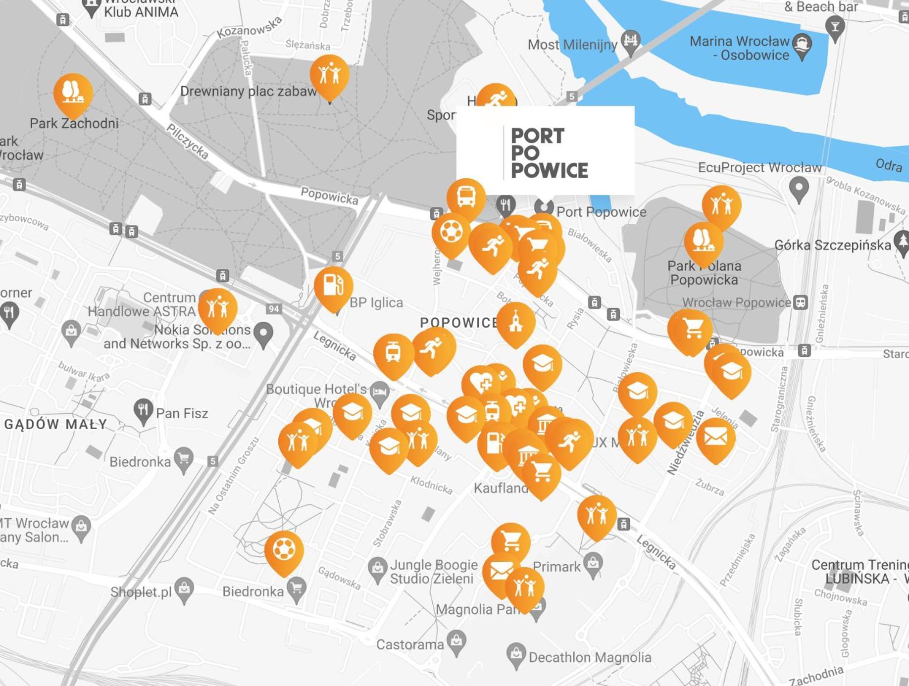 Apartment Port Popowice -darmowy Garaz I Rowery - Meldunki 24na7 - Tramwajem 15 Min Do Rynku