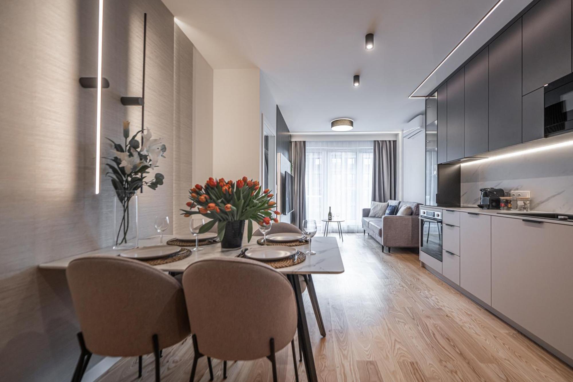 Apartment Port Popowice -darmowy Garaz I Rowery - Meldunki 24na7 - Tramwajem 15 Min Do Rynku *